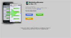 Desktop Screenshot of mobilesyncbrowser.com